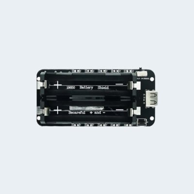 Battery shield 18650 3.7v - TWO BATTERES to 5v with charger protection