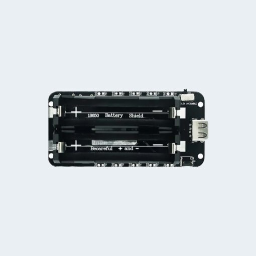 Battery shield 18650 3.7v - TWO BATTERES to 5v with charger protection