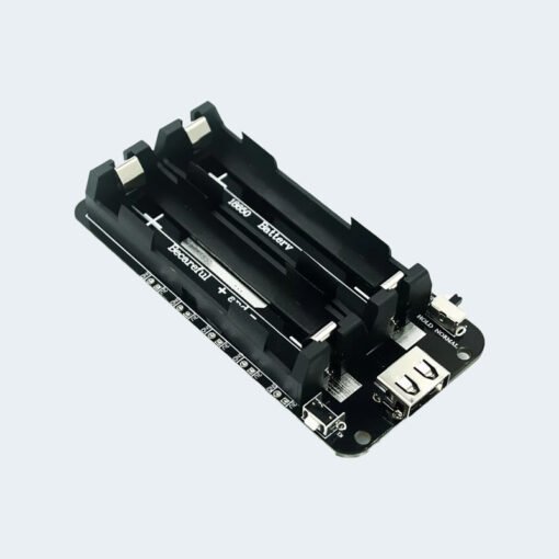 Battery shield 18650 3.7v - TWO BATTERES to 5v with charger protection