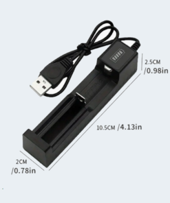 USB BATTERY CHARGER -ONE battery 3.7 v